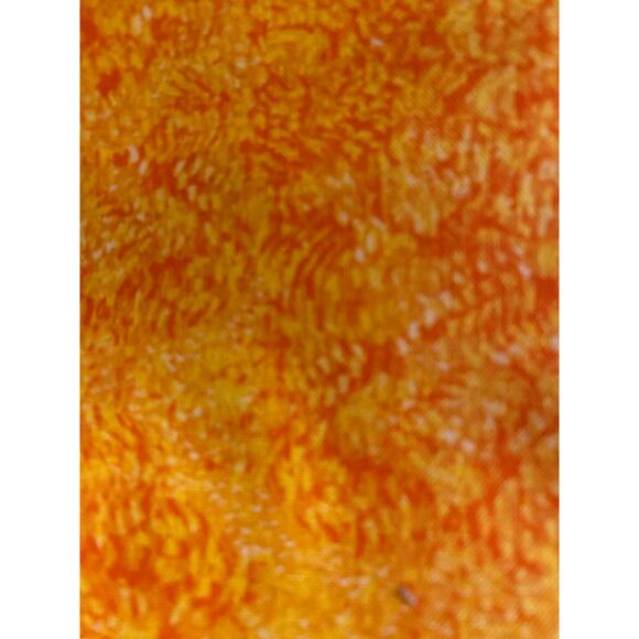 Quilt Fabric 5+ yards in orange and green - Picture 1 of 6